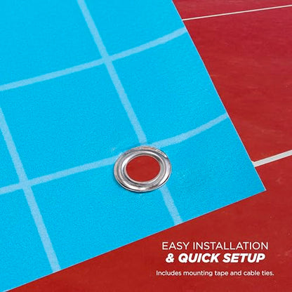 Spalding - Dink Pad Pickleball Training Aid, Portable Pickleball Practice Target Board, Improves Dinks, Accuracy, Control & Shot Placement, Indoor & Outdoor Pickleball Trainer Set