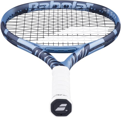 Babolat Pure Drive 107 11th Gen Tennis Racquet Strung with 16g Syn Gut at Mid-Range Tension