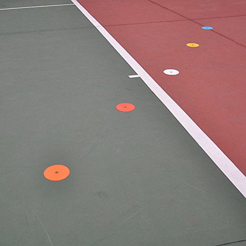 Flat Cones Spot Markers Soccer Basketball Sports Speed Agility Training - color: Pink
