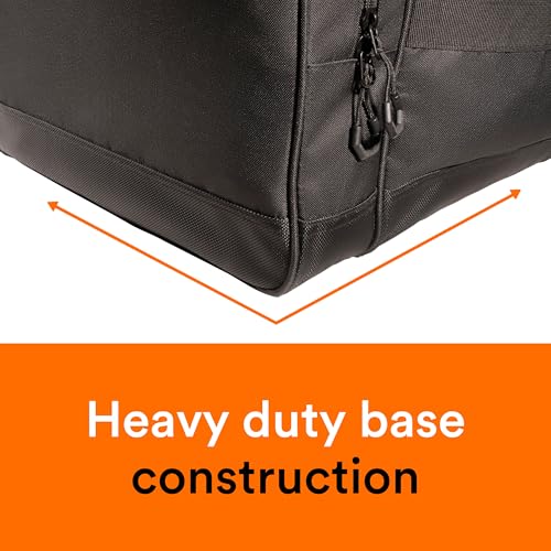 Fitdom 140L 38" Heavy Duty Extra Large Sports Equipment Duffle Bag with Upgrade Zipper, Durable & Water Resistant. Perfect for Travel Storage Football Hockey Baseball Basketball Team Coaches & More