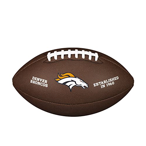 Wilson NFL Backyard Legend Football - Official Size - style: Denver Broncos