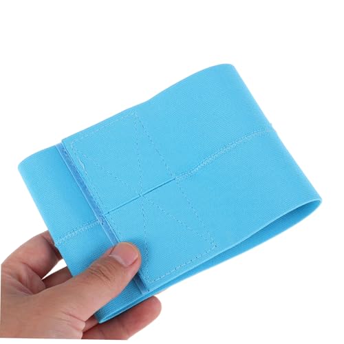Baseball Glove Wrap Band Elastic Softball and Baseball Glove Strap for Secure Fit Ventilated Design - color: Sky-blue