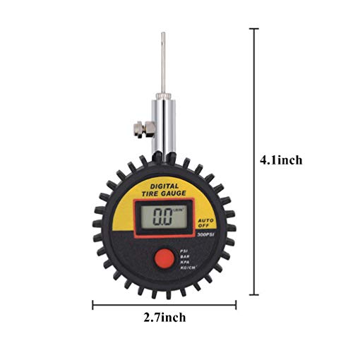 Haploon Digital Ball Pressure Gauge Pump Pressure Gauge Ball for Basketball, Soccer, Football, Volleyball and Other Inflatables