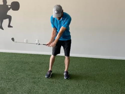 XactSwing Golf Swing Trainer with Double Slide Technology, All-in-One Design for Men, Women, Youth, and Teen Golfers to Enhance Timing, Club Control, and Swing Mechanics