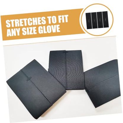 Abaodam 4pcs Baseball Glove Straps Lacing Kit for Softball Reusable Wrap Band for Catcher Glove Protection Accessories