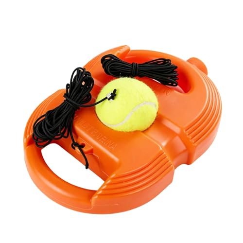 2026 Tennis Balls Training Baseboard, Tennis Rebounder with Weighted Base, Tennis Trainer Balls with String, Portable Tennis Trainer for Home, Tennis Practice Kit for Backyard - color: Blue