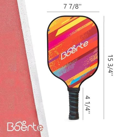 X-FOIL Pickleball Set, Graphite Pickleball Paddles Set of 2 and 4 Pickleballs, Portable Pickleball Equipment Bag for Pickleball Rackets.