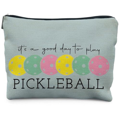 makeup bags makeup bag Cosmetic Bag 878 - color: Colorful Pickleball - 1