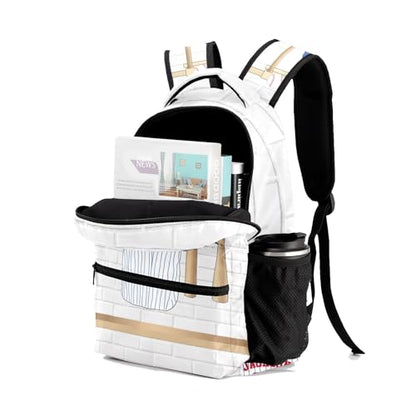 Sport Jersey Baseball Number Blue Personalized School Backpack for Teen Kid-Boy/Girl Primary Daypack Travel Bookbag - color: Option 30