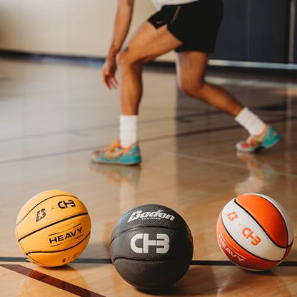 Baden | CHB Heavy Trainer Basketball | Premium Composite Cover | Men's, Women's & Youth Sizes - size: Women's 28.5"