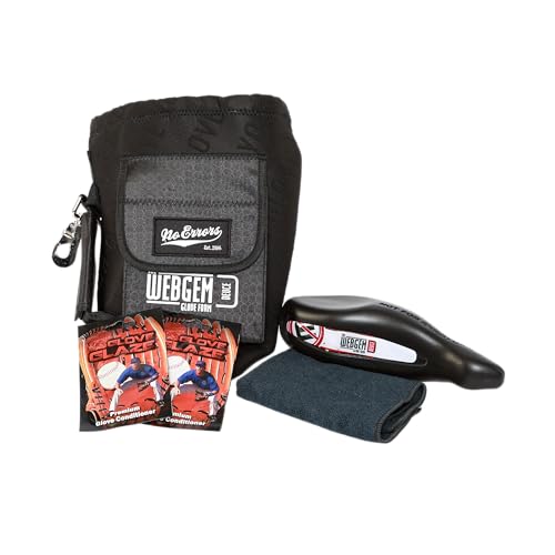 No Errors WebGem Fielder’s Glove Care System – Formation & Break-in Tool for Baseball Mitts, Holds Shape, Essential Gear, Gift for Players - style: Deuce