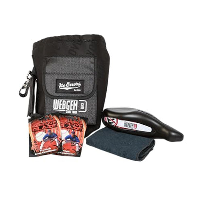 No Errors WebGem Fielder’s Glove Care System – Formation & Break-in Tool for Baseball Mitts, Holds Shape, Essential Gear, Gift for Players