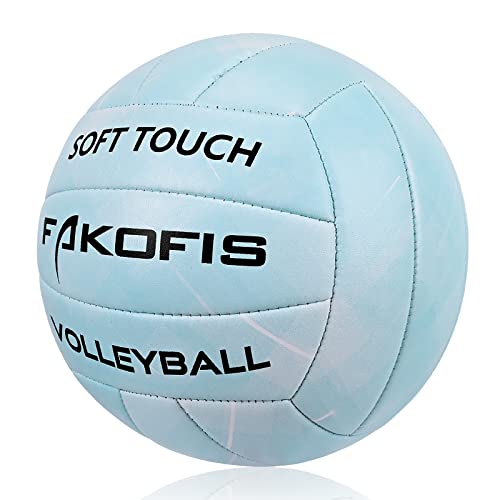 Volleyball Official Size 5, Indoor Outdoor Soft Volleyballs for Kids Youth Adult Elder Play Games (Best Gift for)