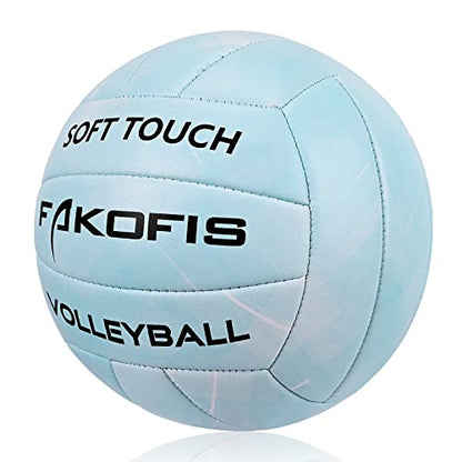 Volleyball Official Size 5, Indoor Outdoor Soft Volleyballs for Kids Youth Adult Elder Play Games (Best Gift for)