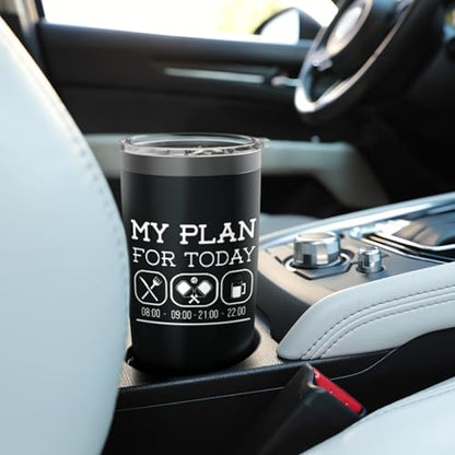 Funny Pickleball Dinking Plan, Pickleball Paddle, Pickleball Stainless Steel Insulated Tumbler