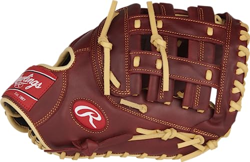 Rawlings | Sandlot Baseball Glove | Sizes 11.5"-12.75" | Multiple Styles - size: 12.5 inch | Pro H-Web