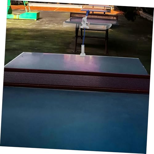 ibasenice 1set Portable Table Tennis Trainer Device Pong Training Tool for Skill Levels Practice Gear for Individual and Team Sessions Improves Hand-Eye Coordination and Reaction Speed