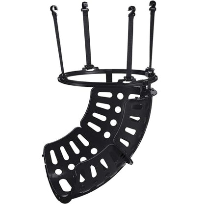 Basketball Shooting Machine 360 Degree Rotatable Basketball Ball Returner, Portable Basketball Shot Returner, Basketball Return Attachment for Hoop Automatic