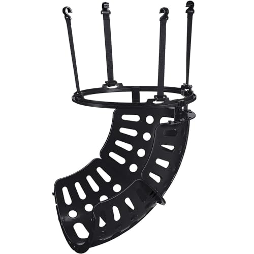 Basketball Shooting Machine 360 Degree Rotatable Basketball Ball Returner, Portable Basketball Shot Returner, Basketball Return Attachment for Hoop Automatic