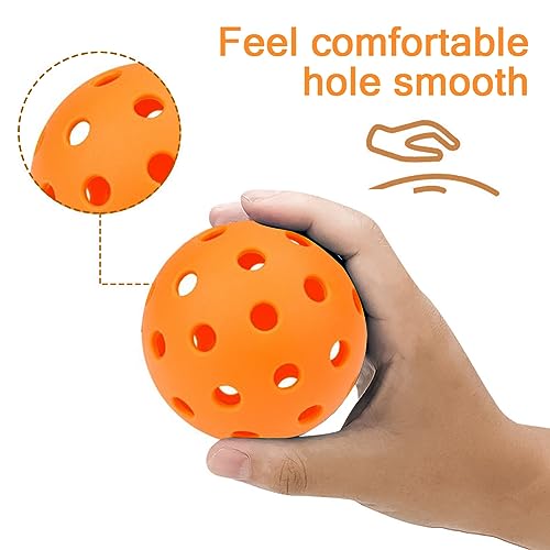 6 Pack Sports Outdoor Pickleballs - 40 Pickleball Balls - USA Pickleball Balls (USAPA) Approved - Official US Open Ball