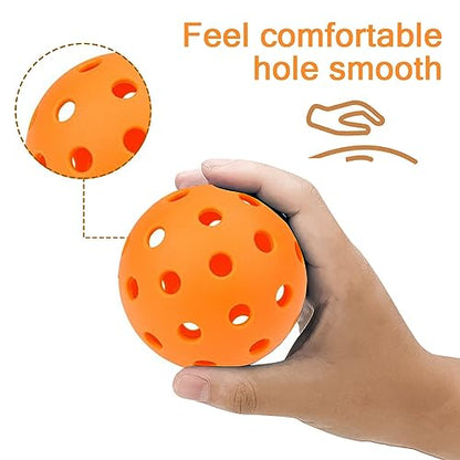6 Pack Sports Outdoor Pickleballs - 40 Pickleball Balls - USA Pickleball Balls (USAPA) Approved - Official US Open Ball - color: Mixed, style: 36 - Pack