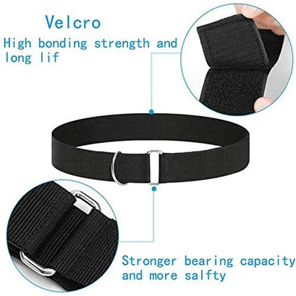 Resistance Training Rope Explosive Force Bounce Physical Training Resistance Rope Improving Speed, Stamina and Strength - color: Black-16.4ft Kit