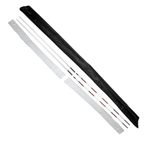 TAG Hook and Loop Volleyball Antenna Sideline Marker Set, Includes 2 Poles