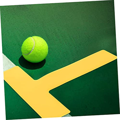 BESPORTBLE Shaped Stadium Landmark Pads Durable Outdoor Football Basketball Training Markers High Grade Pe Material