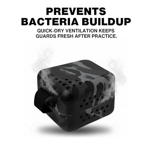 Under Armour Mouth Guard Case. Mouthguard Storage. Keep it Clean and Secure - color: Black