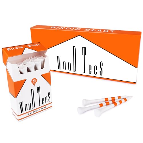 Professional 3-1/4” Golf Tees Reduces Friction & Side Spin - Choose 72 Pack,150 Pack or 200 Pack - color: 4 Pack｜72 Golf Tees 3-1/4"