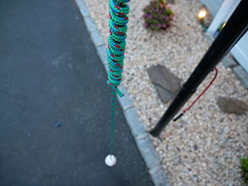 The Original Hitting Rope Baseball Adjustable Batting Training System - Combines Tee and Front Toss Into One Easy Drill - Develop Better Hitting Skills