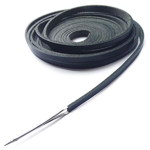 Durable Baseball and Softball Glove Lacing Kit - color: Black
