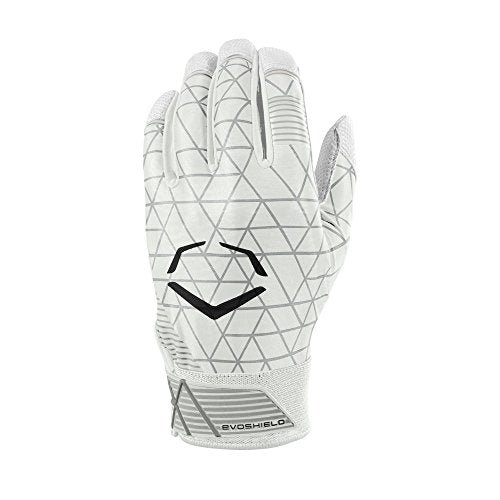 Evoshield EvoCharge Protective Batting Gloves - color: White, size: Small, style: Youth