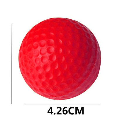 Dsmile 36 Pack Foam Golf Practice Balls Light Soft Elastic Training Multifunction Sport Balls - color: Red*36