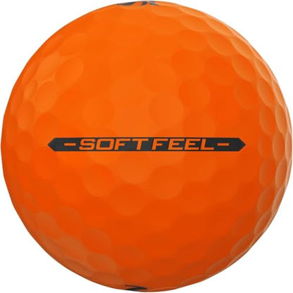 Srixon Soft Feel Golf Balls - color: Brite Orange, style: Softfeel 13
