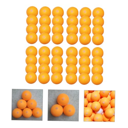 WOONEKY 60pcs Practice for Table Tennis Training Material Perforations for Enhanced for Parties and Skill Development