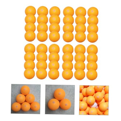 WOONEKY 60pcs Practice for Table Tennis Training Material Perforations for Enhanced for Parties and Skill Development
