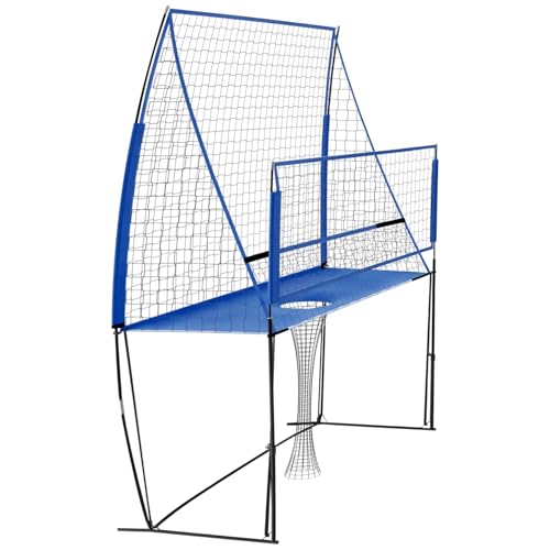 Volleyball Training Net Volleyball Practice Net Adjustable Height Volleyballs Training Nets for Hitting, Serving, and Passing Volleyballs Spike Trainer for Gymnasium, Playground