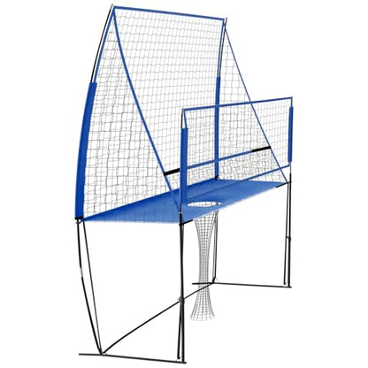Volleyball Training Net Volleyball Practice Net Adjustable Height Volleyballs Training Nets for Hitting, Serving, and Passing Volleyballs Spike Trainer for Gymnasium, Playground