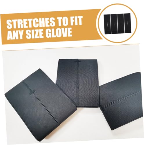 Totority 4pcs Baseball Glove Protector Glove Straps Kit Polyester Mitten Wrap Lacing