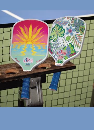 4Joy Pickleball Paddle Premio Series - Thermoformed Premium T700 Carbon Fiber Pickleball Paddless - Professional Pickleball Rackets for Women & Men - 16mm Honeycomb Core - USAP Approved - style: Palm