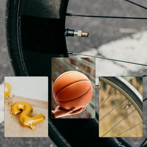 12 Pcs Ball Needles for Air Pump, Needle Inflator Kit Needle Nozzle Adapter, Air Pump Nozzle Adapter Kit for Sport Balls, Swim Ring, Bike