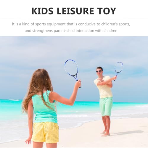 Luxshiny Tennis Racket Set Lightweight Outdoor Sports with Enlarged Racket Area for Easy Beginner Practice Safe Material Portable for Boys