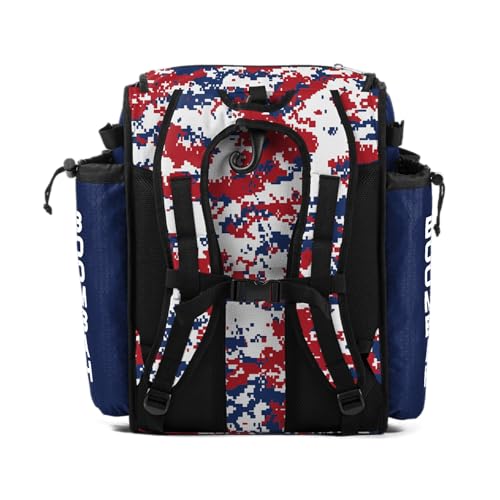 Boombah Mini Superpack Bat Bag PS-9014-3001C23 Digital Camo Royal/Red - color: Royal Blue/Red_C23
