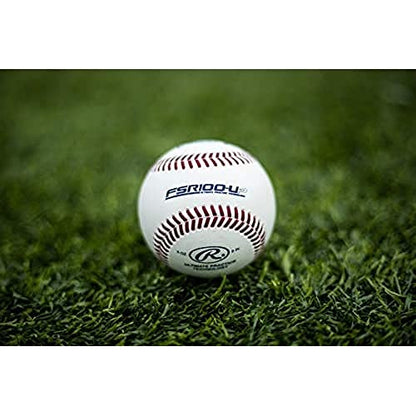 Rawlings | Ultimate Practice Baseballs | Youth/High School/College | Added Lifespan + Weather Resistant | Dozen & Bucket Options - color: White - College/Box of 12, size: Box of 12