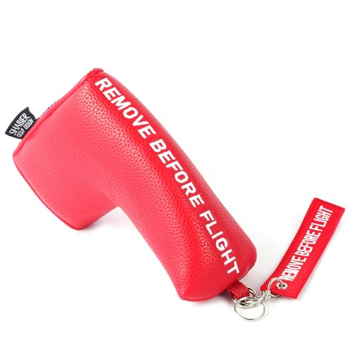 Golf Head Cover with RBF Design for Golf Club - size: for Blade, style: Red