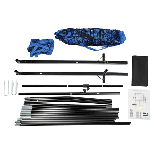 Volleyball Training Net Volleyball Practice Net Adjustable Height Volleyballs Training Nets for Hitting, Serving, and Passing Volleyballs Spike Trainer for Gymnasium, Playground