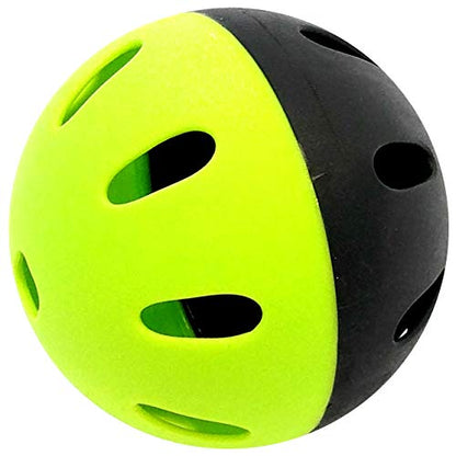 QUICKPLAY Baseball & Softball Indestructiballs | Heavy-Duty Training Balls | Long Lasting Limited Flight High Impact | Ultra-Durable Training Balls - style: BASEBALL Size (Pack of 12)