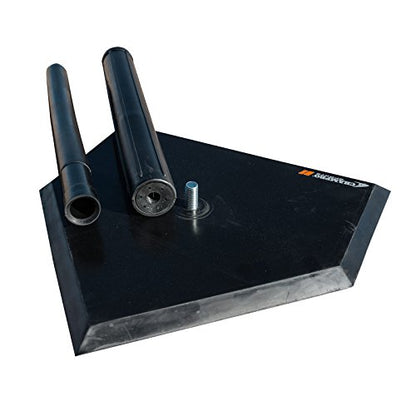 Champro Heavy Duty Reinforced Rubber Batting Tee for All Ages with Adjustable Height, Baseball and Softball Training - size: Retail Box