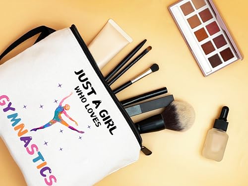 Gymnastics Cosmetic Bag, Travel & Daily Use, Gymnastics Theme, Multifunctional Makeup Bag, Gift for Girls & Women,Christmas - color: Gymnastics